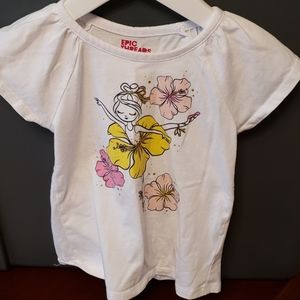 Girl's ballerina t-shirt